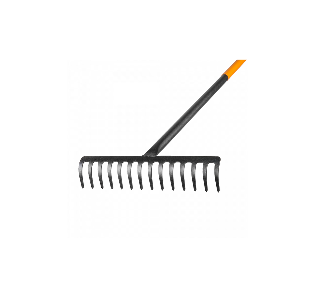 Metal rakes 36 cm with hardened boron steel head