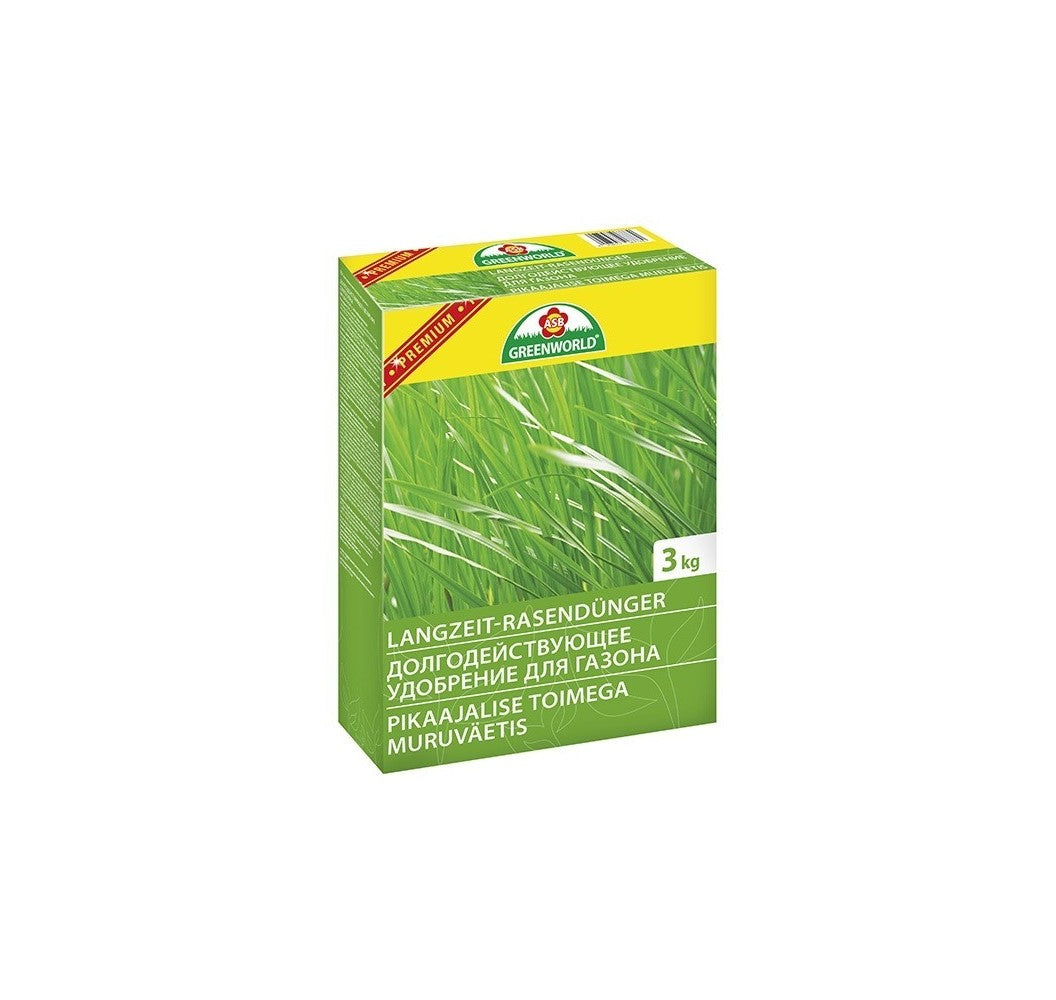 Slow Release Lawn Fertilizer ASB Premium 3 kg