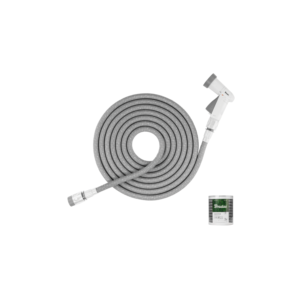 Sprinkler set SECRET HOSE 8m-24m - gray