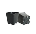 Square plant pot 0,9L 100x100x110mm